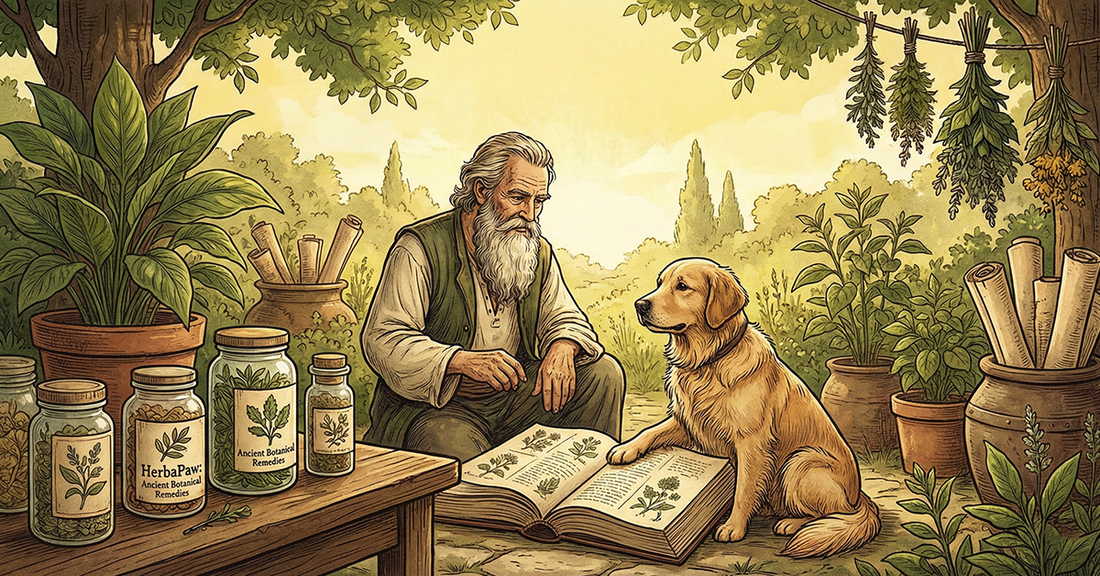 Ancient Herbal Wisdom: Unlocking Nature’s Gentle Power for Your Dog's Comfort