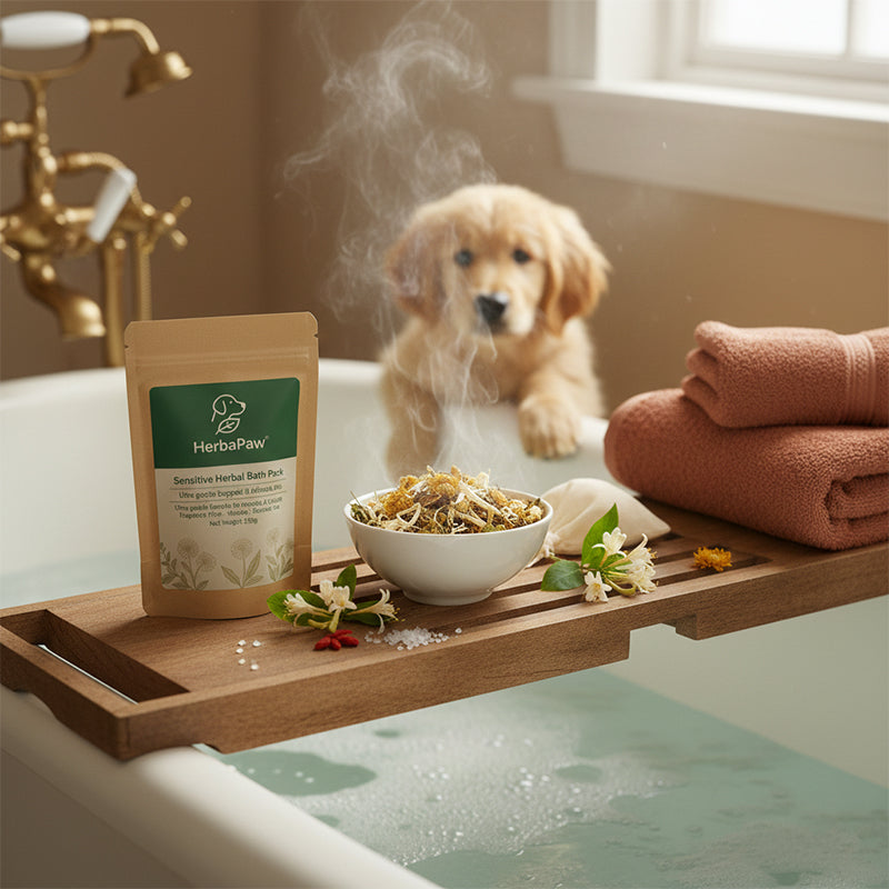 HerbaPaw Sensitive Herbal Bath Pack
