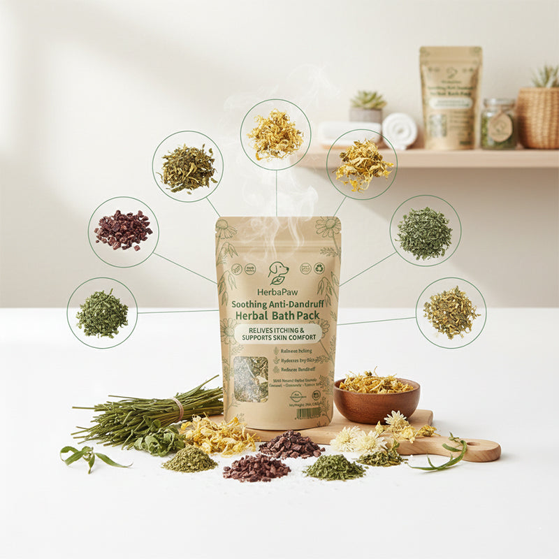 HerbaPaw Anti-Itch Herbal Bath Pack