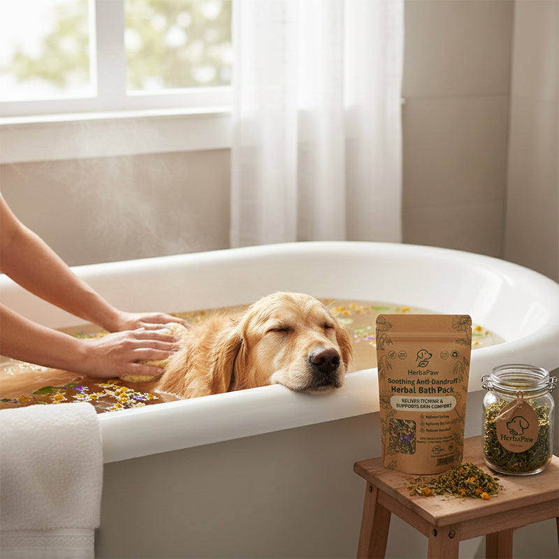 HerbaPaw Anti-Itch Herbal Bath Pack