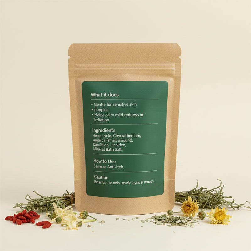 HerbaPaw Sensitive Herbal Bath Pack