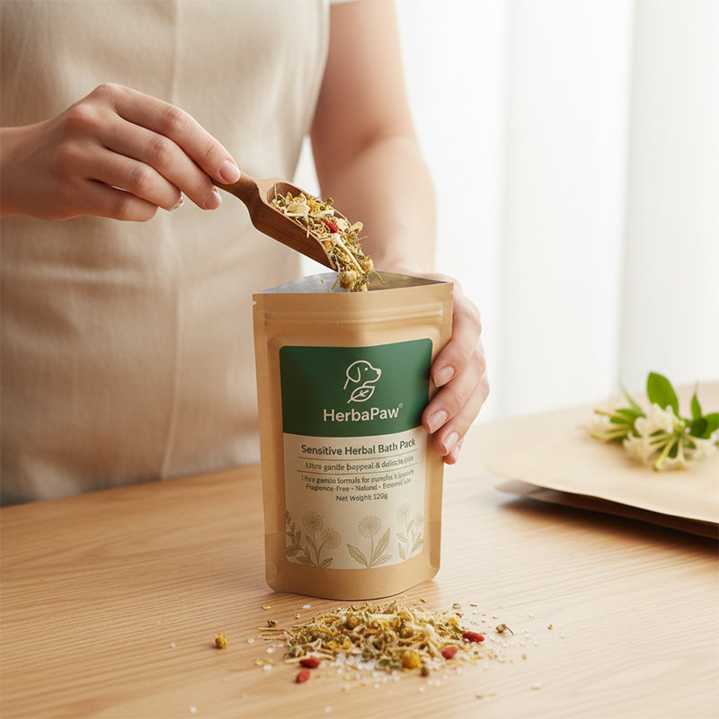 HerbaPaw Sensitive Herbal Bath Pack