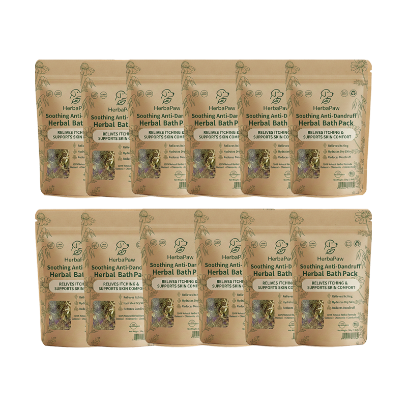 HerbaPaw Anti-Itch Herbal Bath Pack