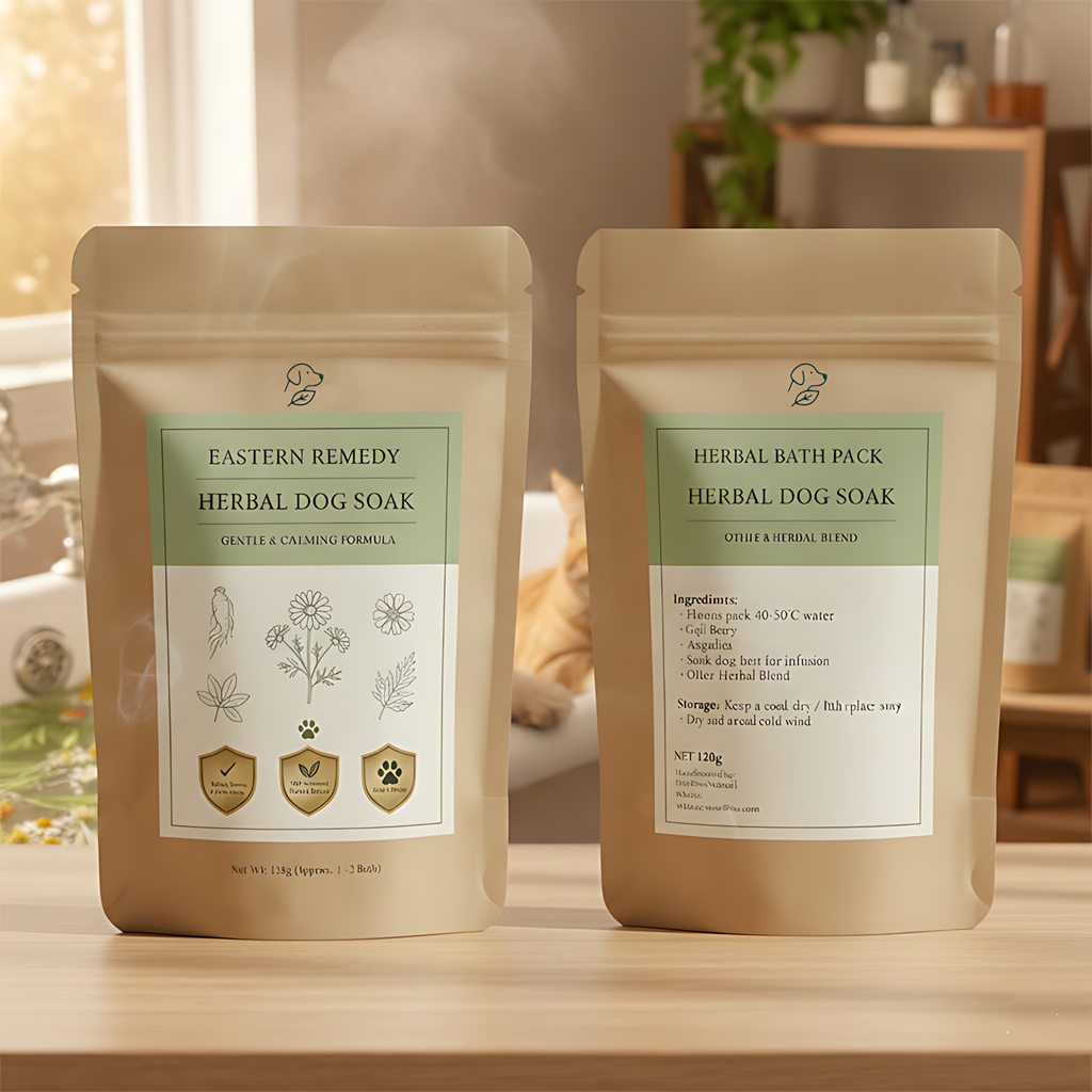 Natural Herbal Bath Packs for Dogs