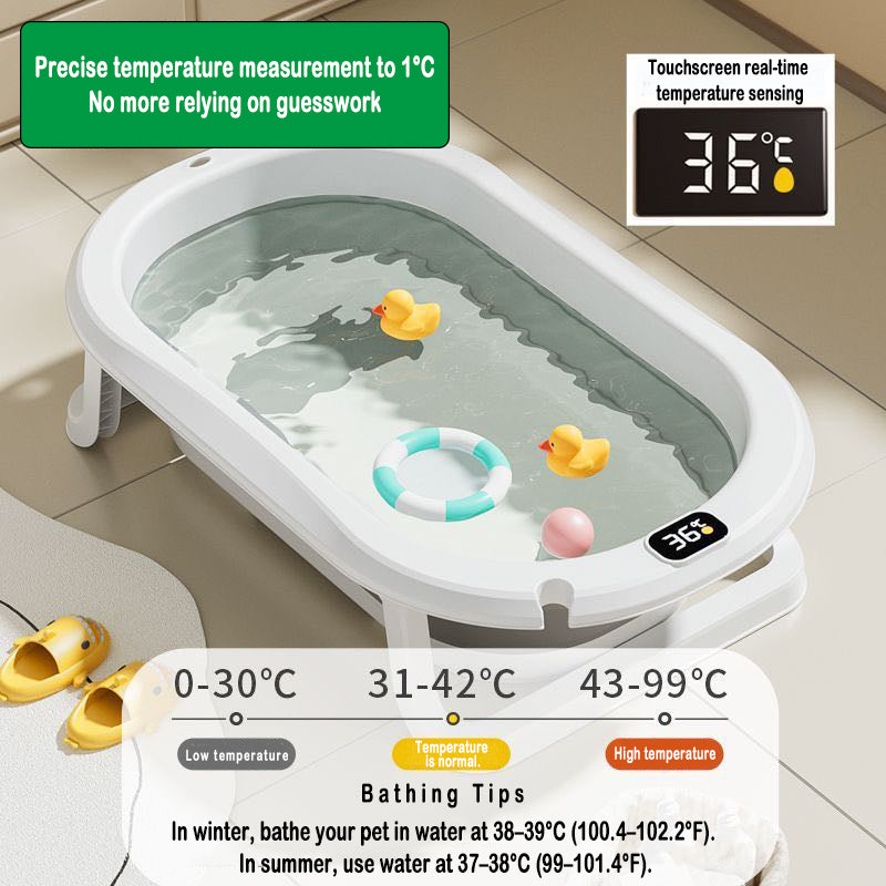 Herbapaw Pet Folding Bath Tub