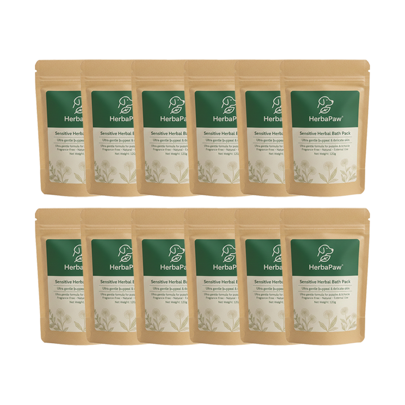HerbaPaw Sensitive Herbal Bath Pack