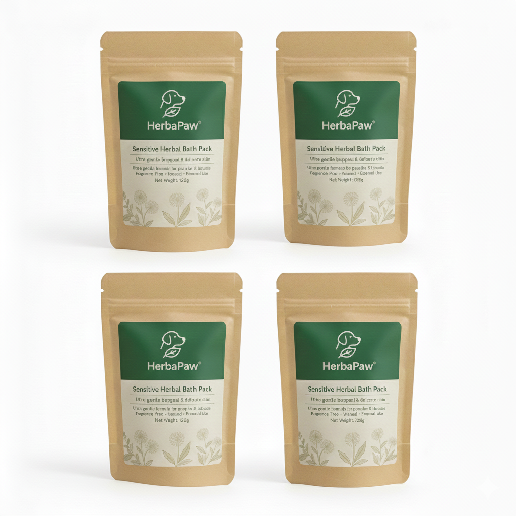 HerbaPaw Sensitive Herbal Bath Pack