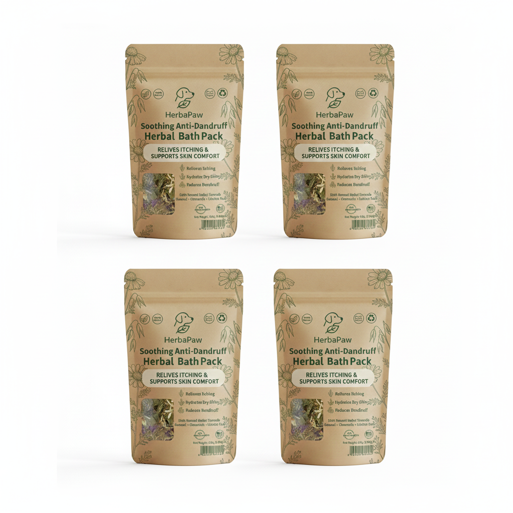 HerbaPaw Anti-Itch Herbal Bath Pack